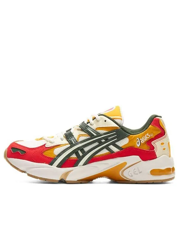 Кроссовки Sneakerlah x Gel Kayano 5 OG Asics — изображение 1 из 4, белый/красный/зеленый
