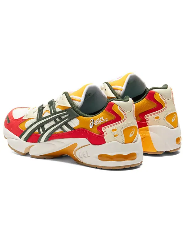 Кроссовки Sneakerlah x Gel Kayano 5 OG Asics — изображение 4 из 4, белый/красный/зеленый
