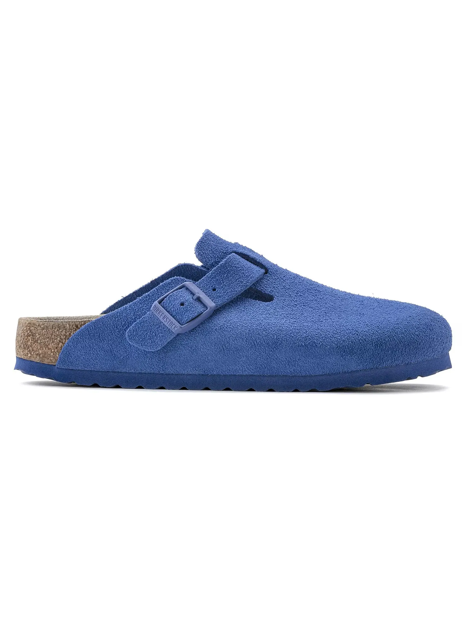 Мюли Birkenstock Boston Suede Leather — изображение 1 из 11, синий