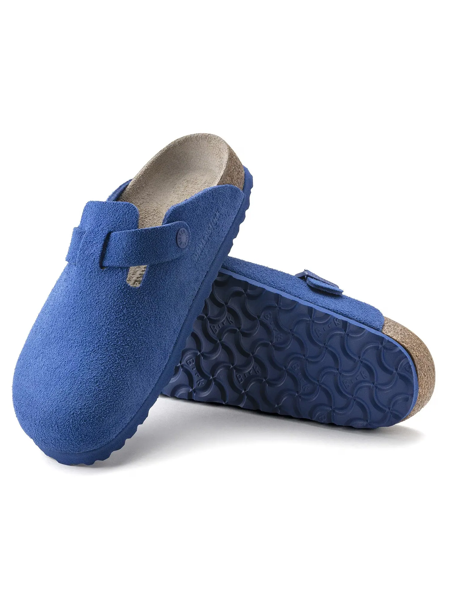 Мюли Birkenstock Boston Suede Leather — изображение 6 из 11, синий