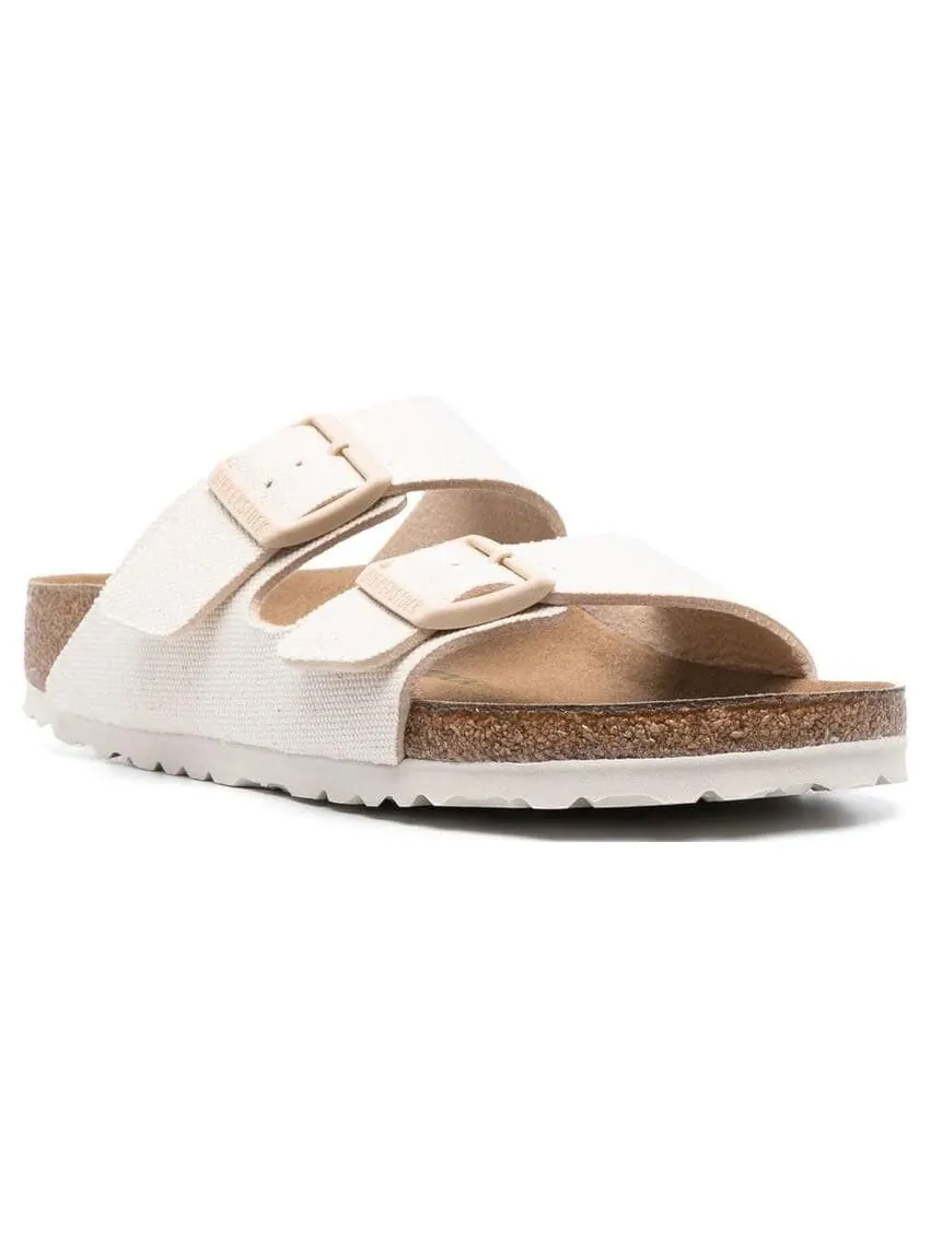 Сандалии Birkenstock Arizona Vegan Textile узкие — изображение 2 из 4, белый