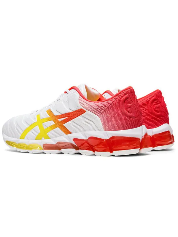 Кроссовки гель квант 360 5 Asics — изображение 3 из 4, белый/красный