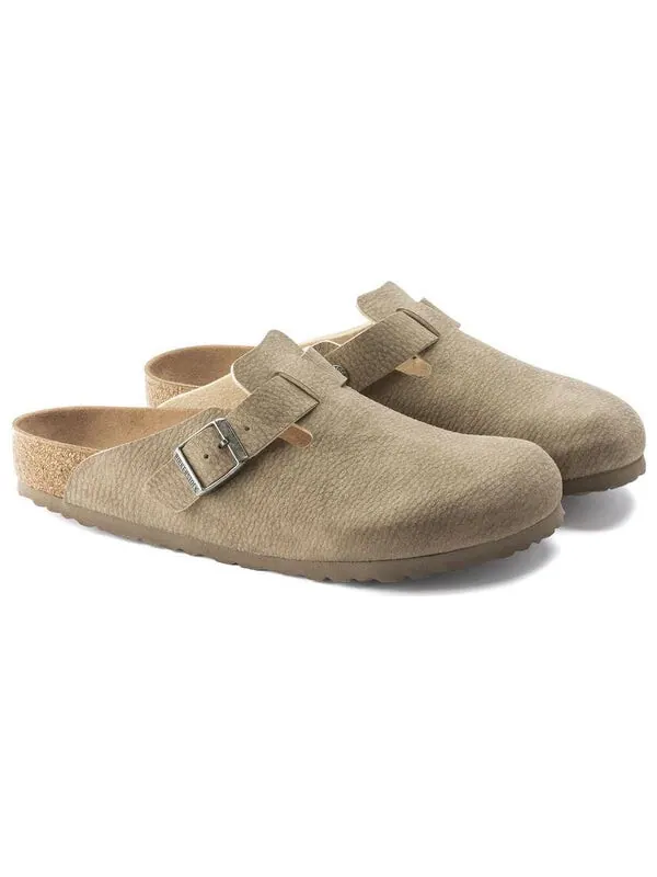 Тапочки boston synthetik 'desert dust gray taupe' Birkenstock — изображение 4 из 4, бежевый/песочный