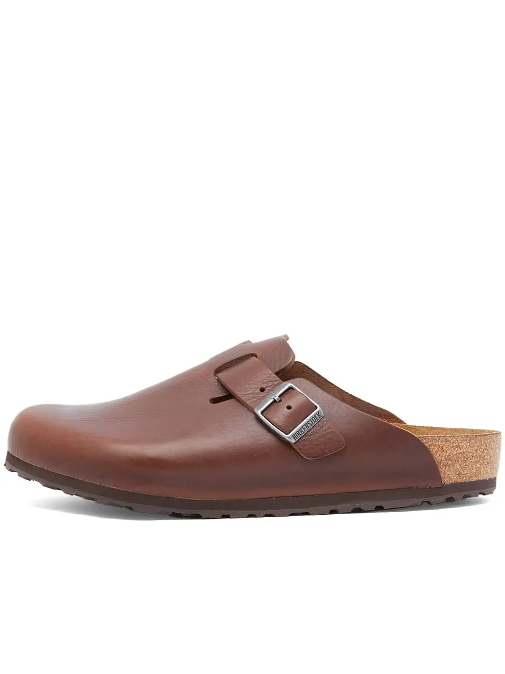 Мюли Birkenstock Boston Grip Leather Vintage — изображение 2 из 6, черный винтажный