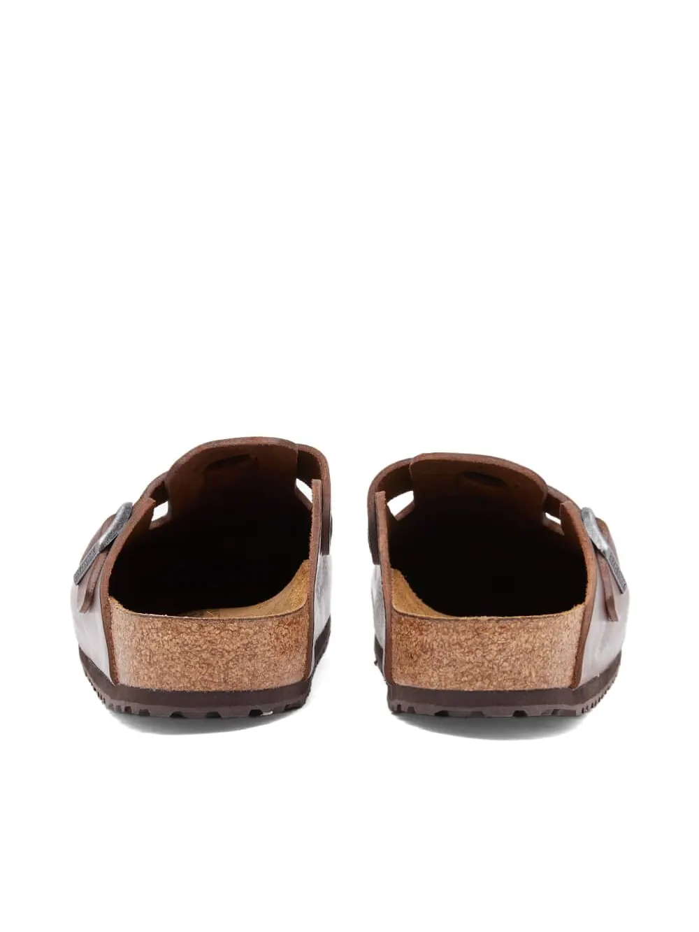 Мюли Birkenstock Boston Grip Leather Vintage — изображение 3 из 6, черный винтажный