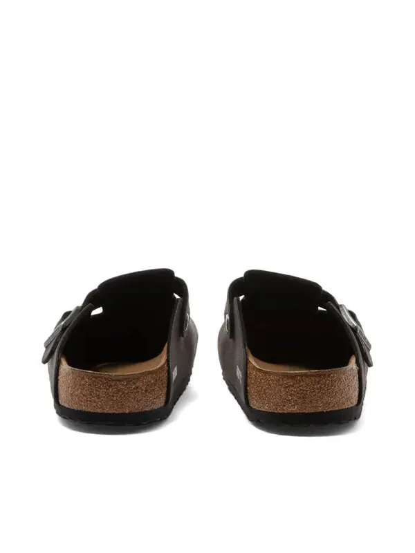 Тапочки boston vegan sandals 'black desert dust' Birkenstock — изображение 4 из 4, серый