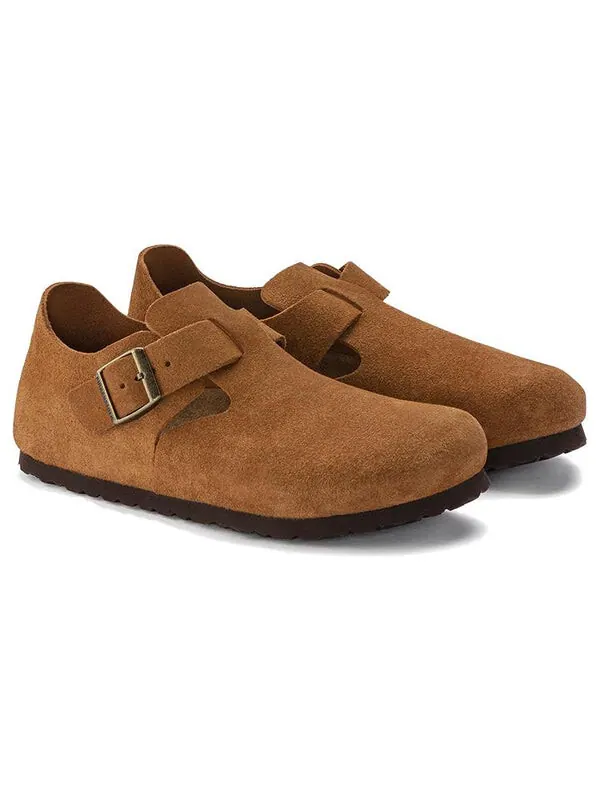 Кроссовки london suede leather 'mink' Birkenstock — изображение 3 из 4, коричневый