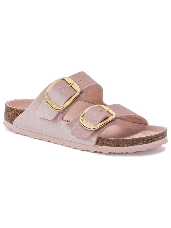 Тапочки arizona bb rivet logo sandals 'light rose' Birkenstock — изображение 2 из 4, розовый