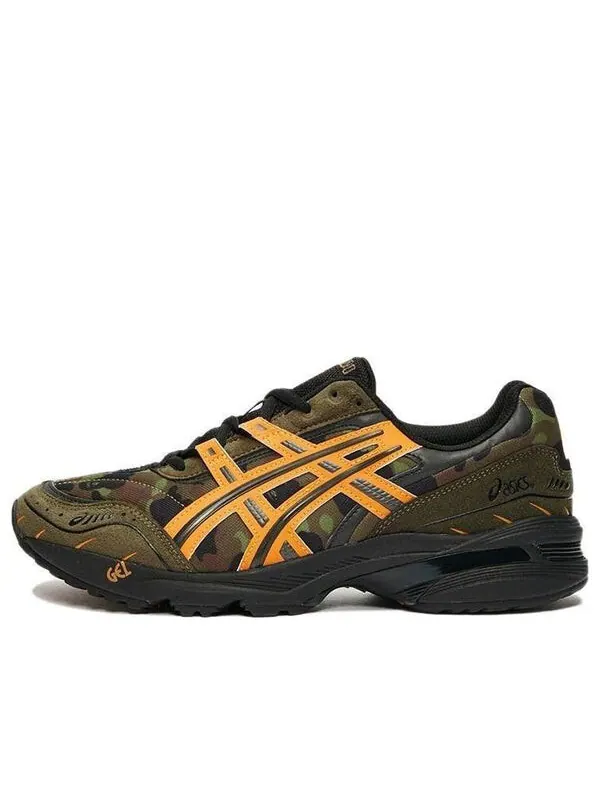Кроссовки bape x gel 1090 Asics — изображение 1 из 4, желтый/зеленый