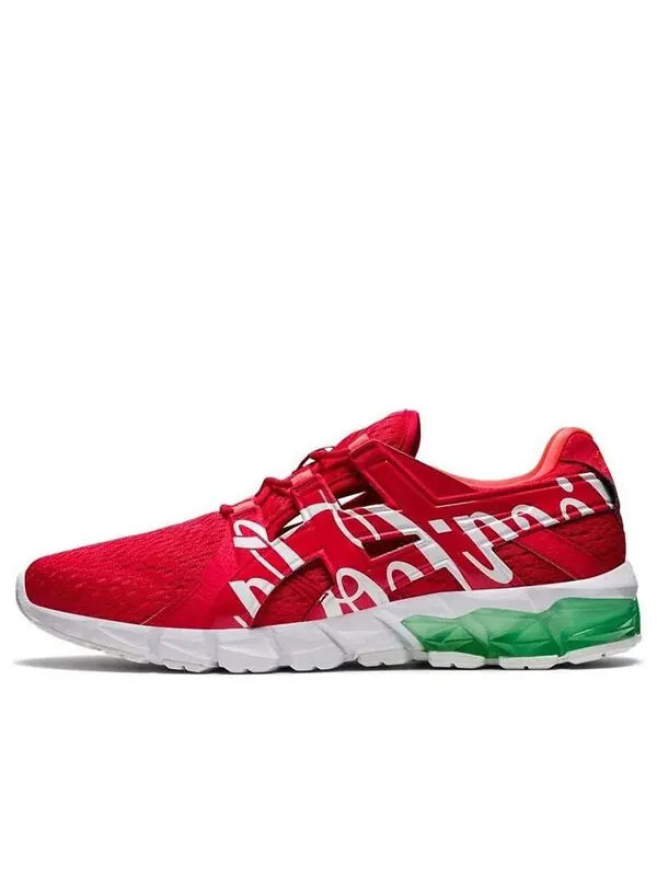 Кроссовки кока кола х гель квант 90 Asics — изображение 1 из 4, красный/белый/зеленый