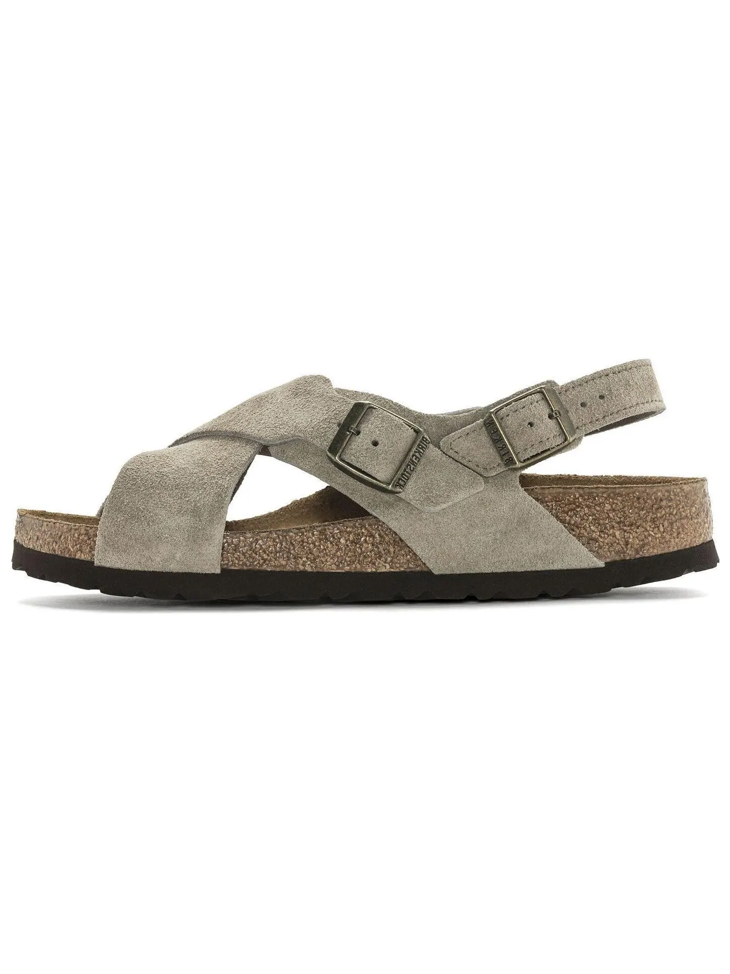 Сандалии Birkenstock Tulum Suede Leather узкие — изображение 1 из 5, бежевый