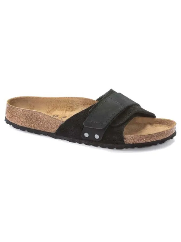 Сандалии Birkenstock Oita Suede Leather — изображение 2 из 8, черный