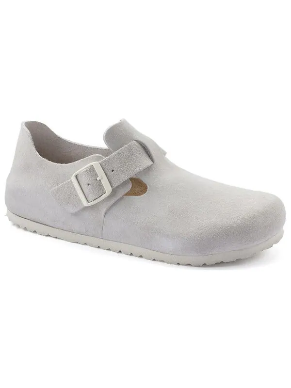 Кроссовки london suede leather 'antique white' Birkenstock — изображение 2 из 4, белый