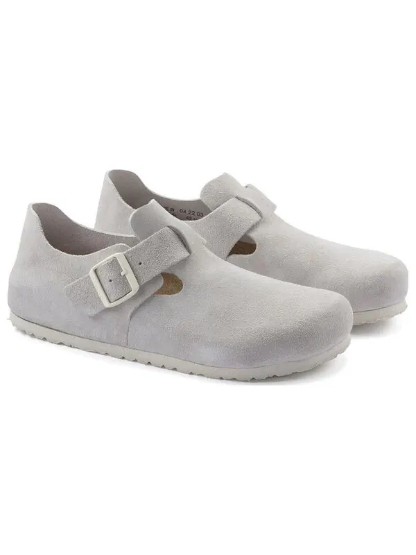Кроссовки london suede leather 'antique white' Birkenstock — изображение 3 из 4, белый