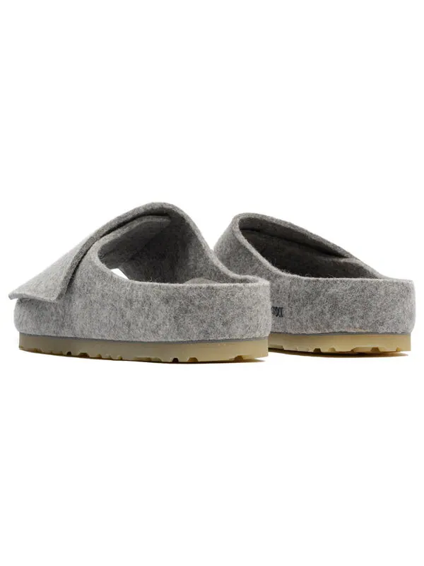 Тапочки x fear of god los feliz felt wool felt sandals 'cement melange' Birkenstock — изображение 3 из 4, серый