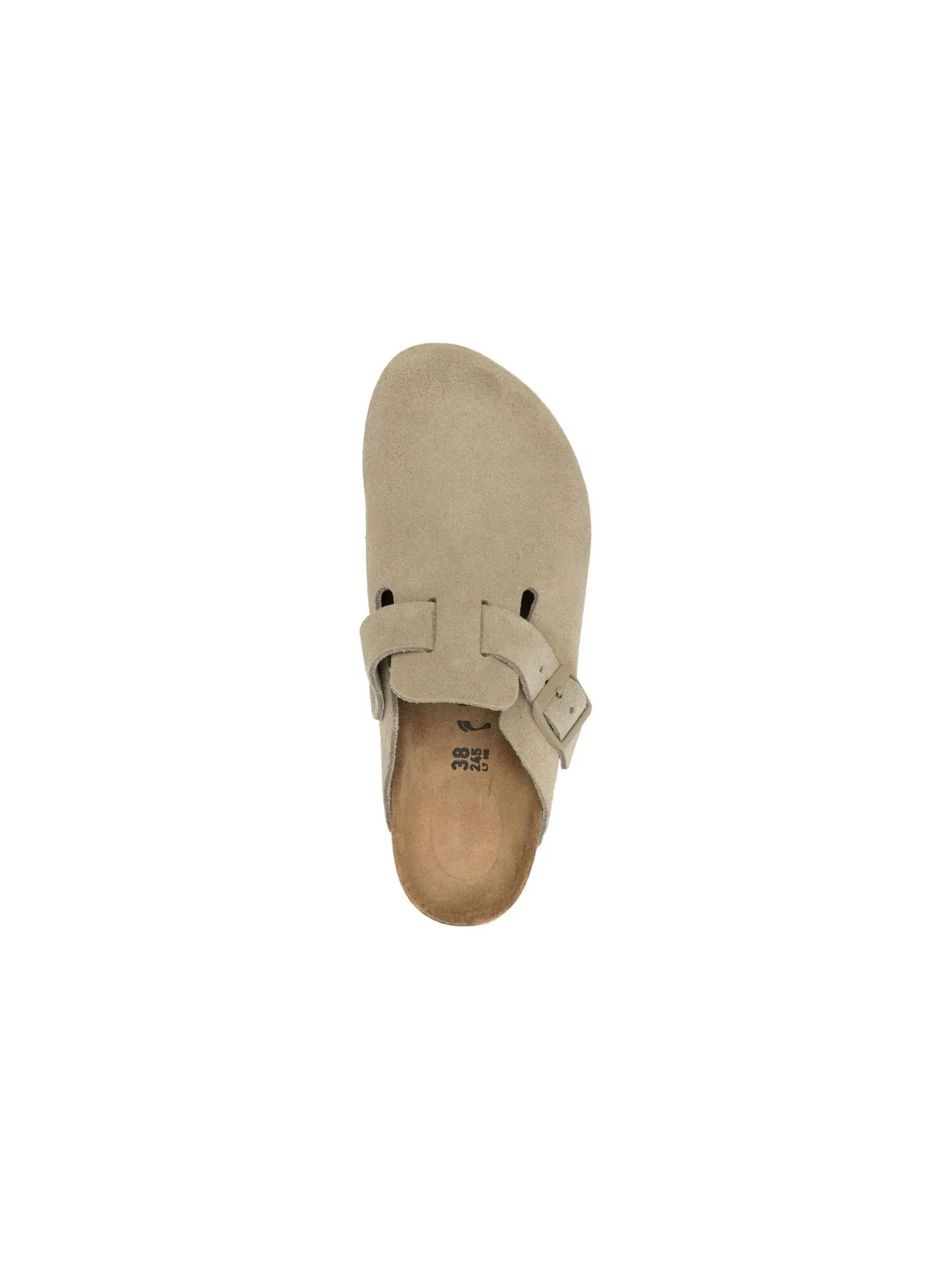 Мюли Birkenstock Boston Suede Leather узкие, унисекс — изображение 4 из 4, хаки