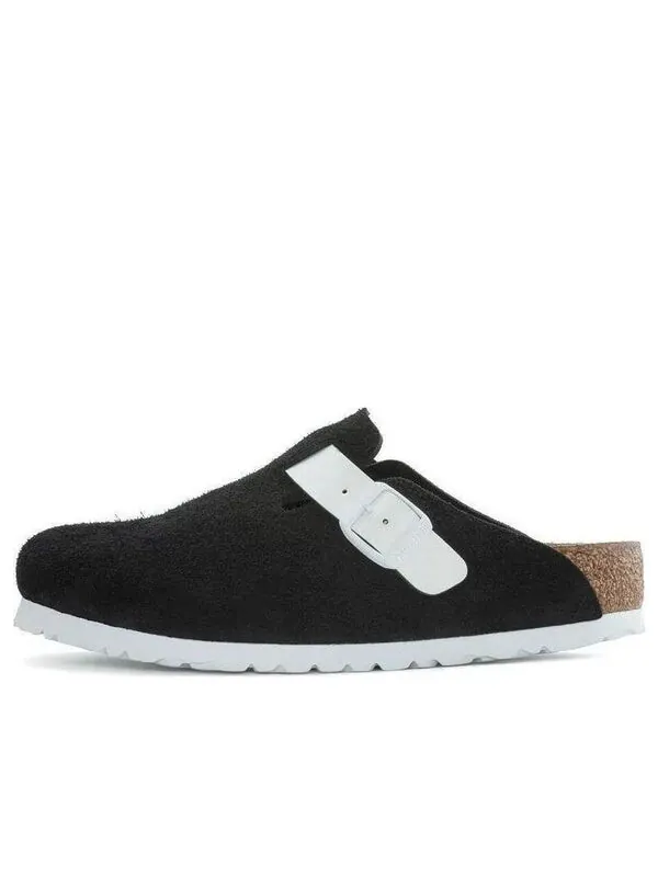 Тапочки salina birko-flor narrow fit 'magic galaxy black' Birkenstock — изображение 1 из 4, черный/белый