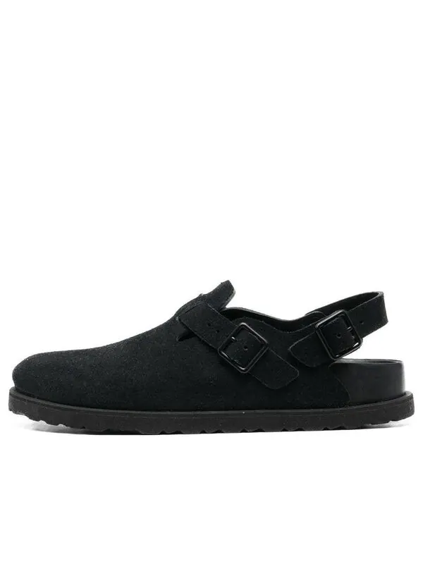 Сандалии 1774 iv tokio suede leather narrow fit 'black' Birkenstock — изображение 1 из 4, черный