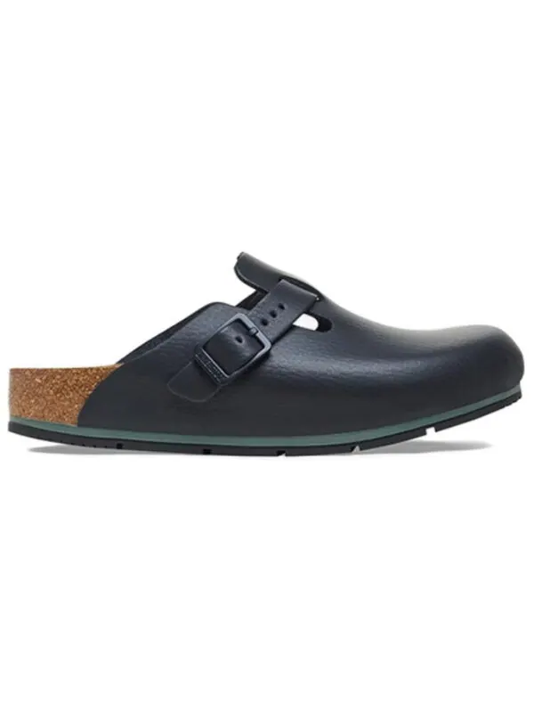 Тапочки boston pro natural leather sandals 'black' Birkenstock — изображение 2 из 4, черный