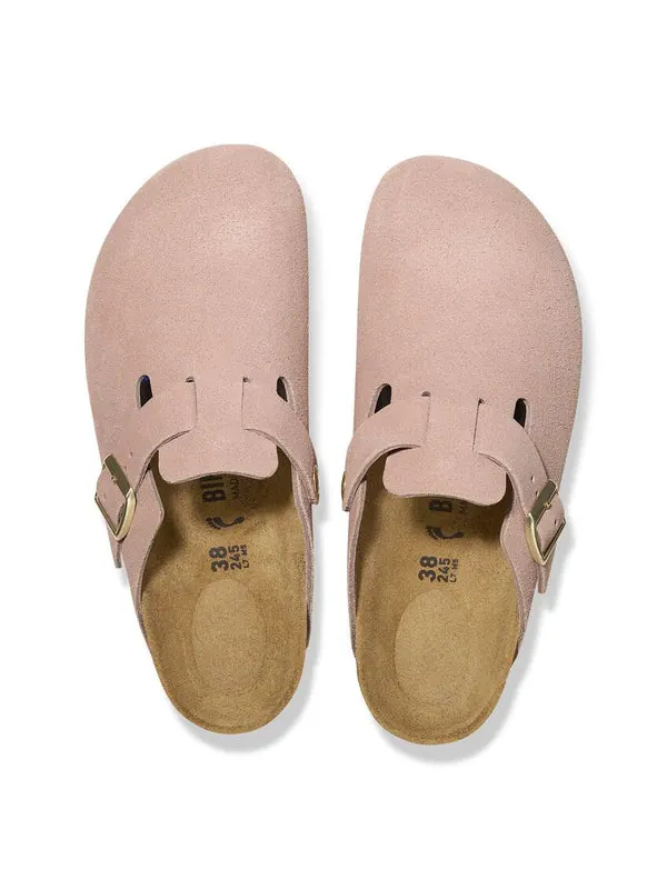 Тапочки boston suede leather sandals 'light rose' Birkenstock — изображение 3 из 4