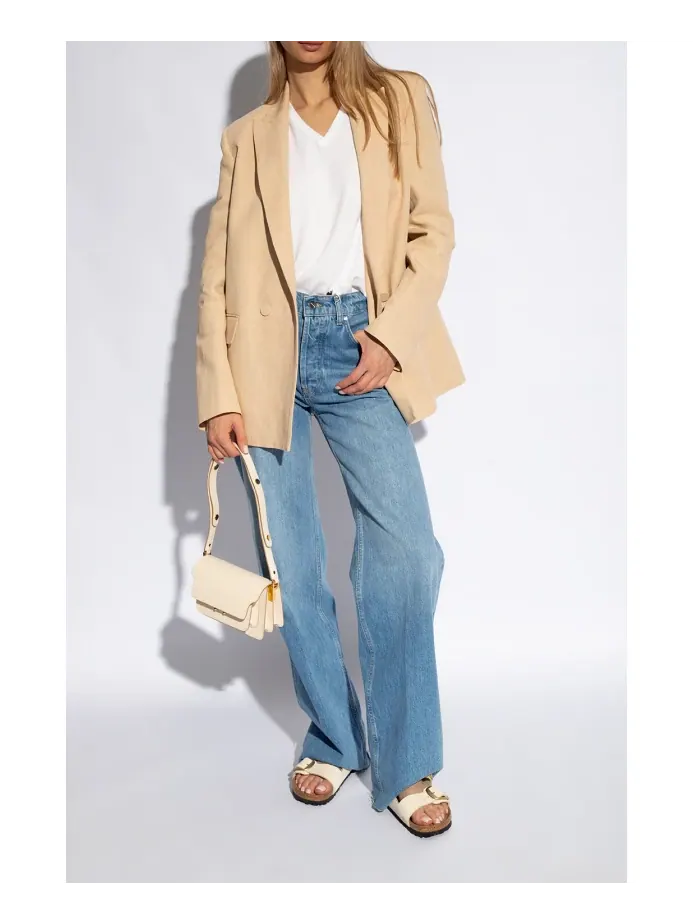 Сандалии Birkenstock Arizona Big Buckle — изображение 4 из 7, бежевый
