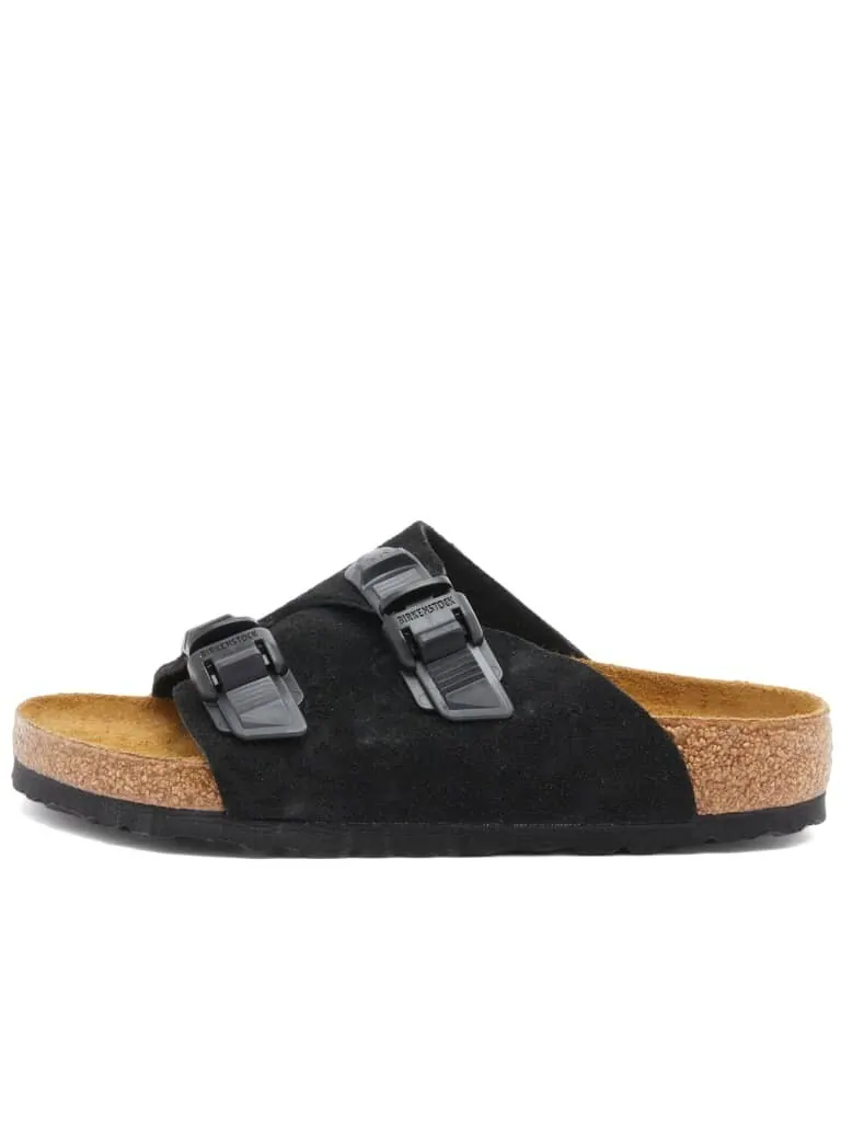 Сандалии Birkenstock Zürich Tech Suede Leather — изображение 1 из 5, черный