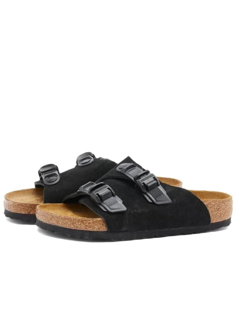 Сандалии Birkenstock Zürich Tech Suede Leather — изображение 2 из 5, черный
