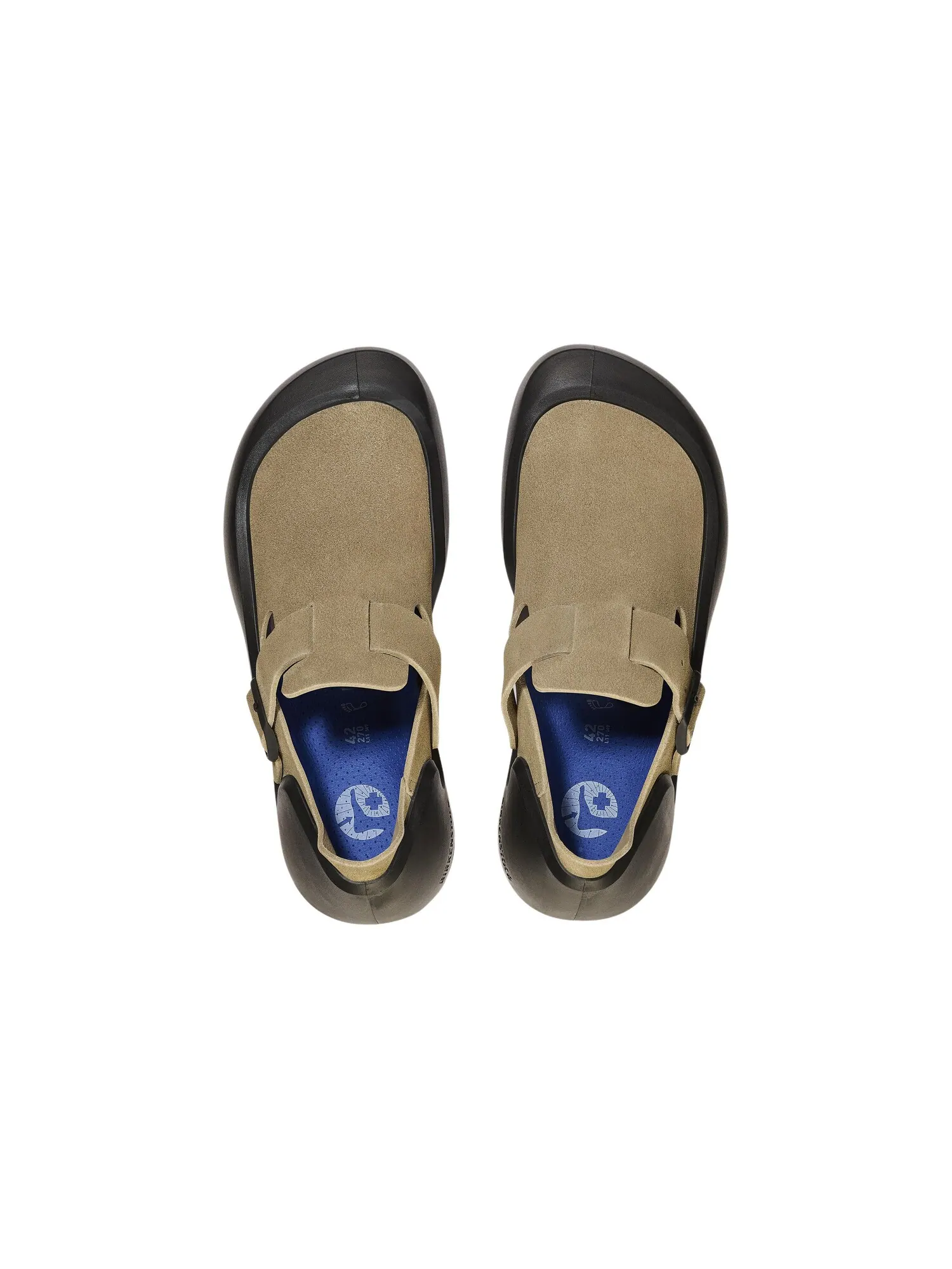 Туфли Birkenstock Reykjavik Nubuck Leather унисекс — изображение 5 из 6, коричневый
