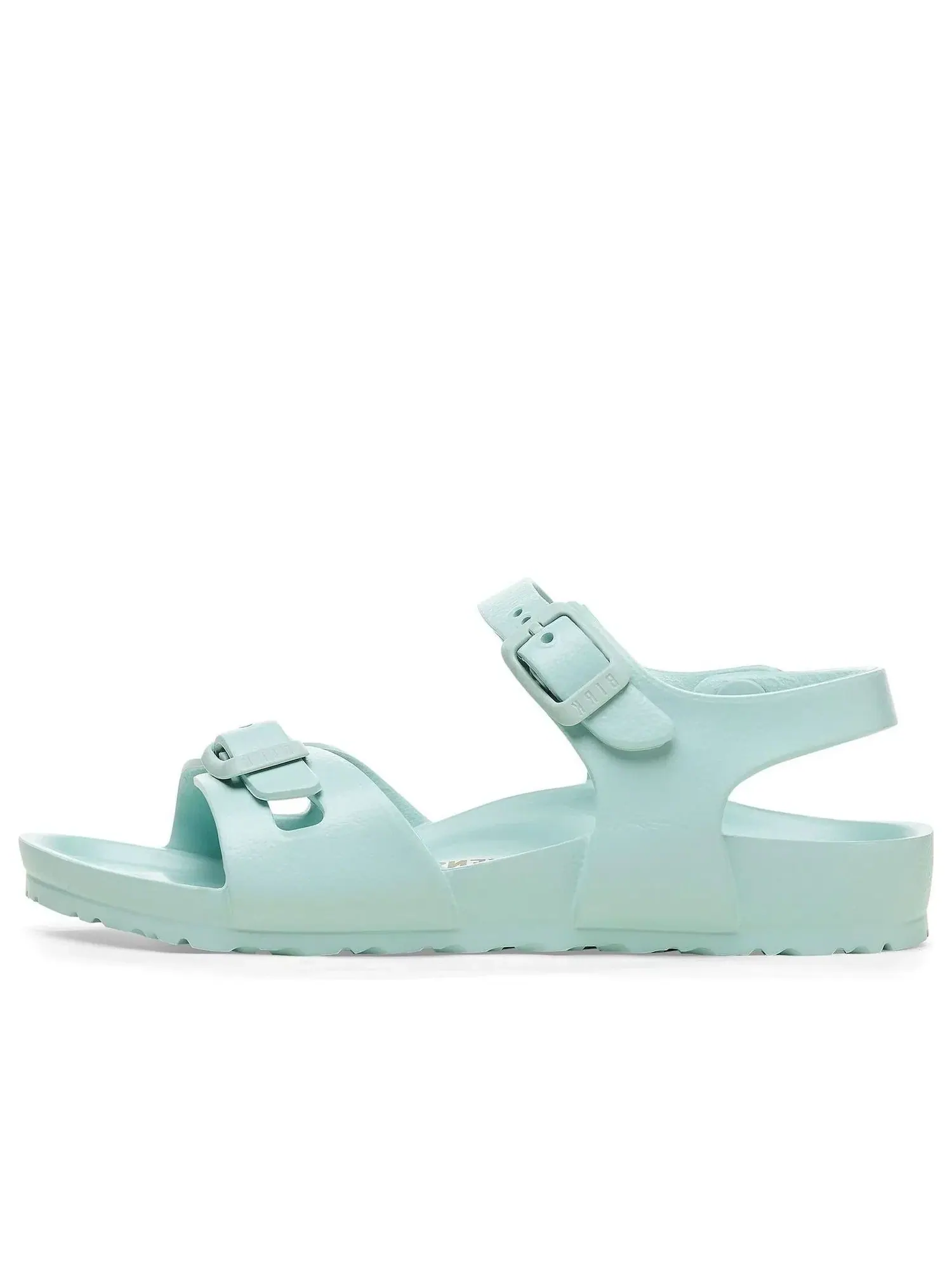 Детские сандалии с открытым носком Rio Essentials Surf Green Birkenstock — изображение 1 из 5, зеленый