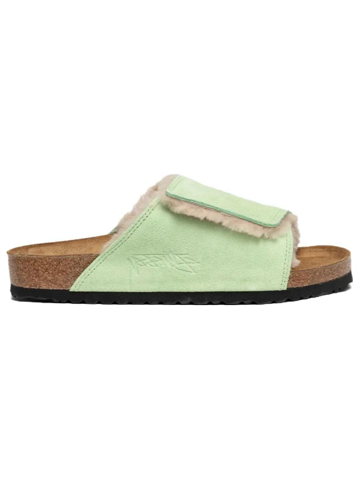 Сандалии Birkenstock x Stussy Solana Suede Leather — изображение 2 из 4, зеленый
