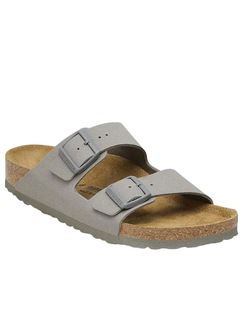 Шлепанцы Birkenstock Arizona Birko-Flor 'Stone Coin' 1027720 — изображение 2 из 5, серый