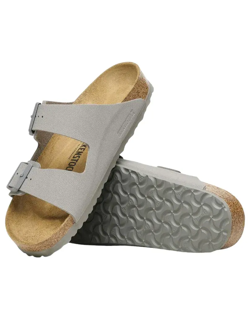Шлепанцы Birkenstock Arizona Birko-Flor 'Stone Coin' 1027720 — изображение 5 из 5, серый