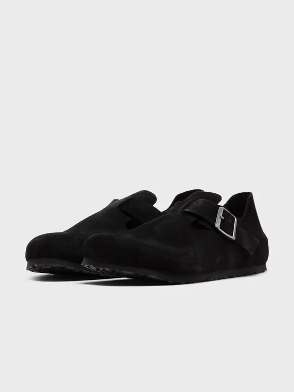 Туфли Birkenstock London Suede Leather — изображение 2 из 4, черный
