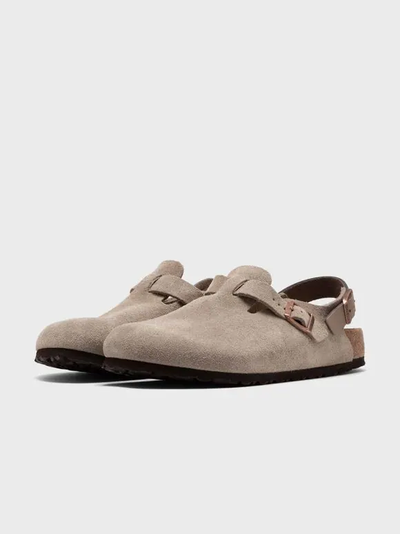 Сабо Birkenstock Tokio Suede Leather — изображение 2 из 4, тауп