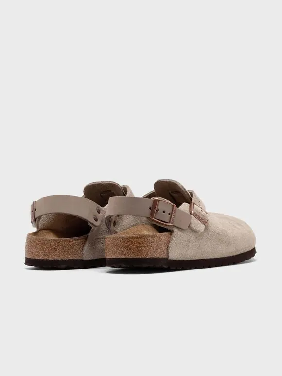 Сабо Birkenstock Tokio Suede Leather — изображение 4 из 4, тауп