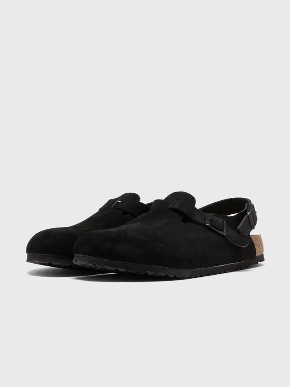Сабо Birkenstock Tokio Suede Leather унисекс — изображение 2 из 4, черный