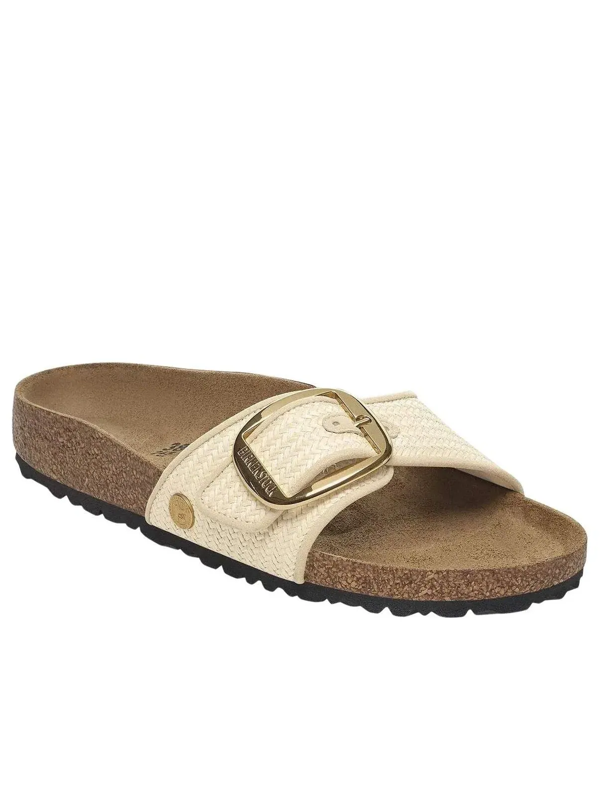 Женские сандалии с открытым носком с пряжкой Birkenstock Madrid — изображение 5 из 8, коричневый