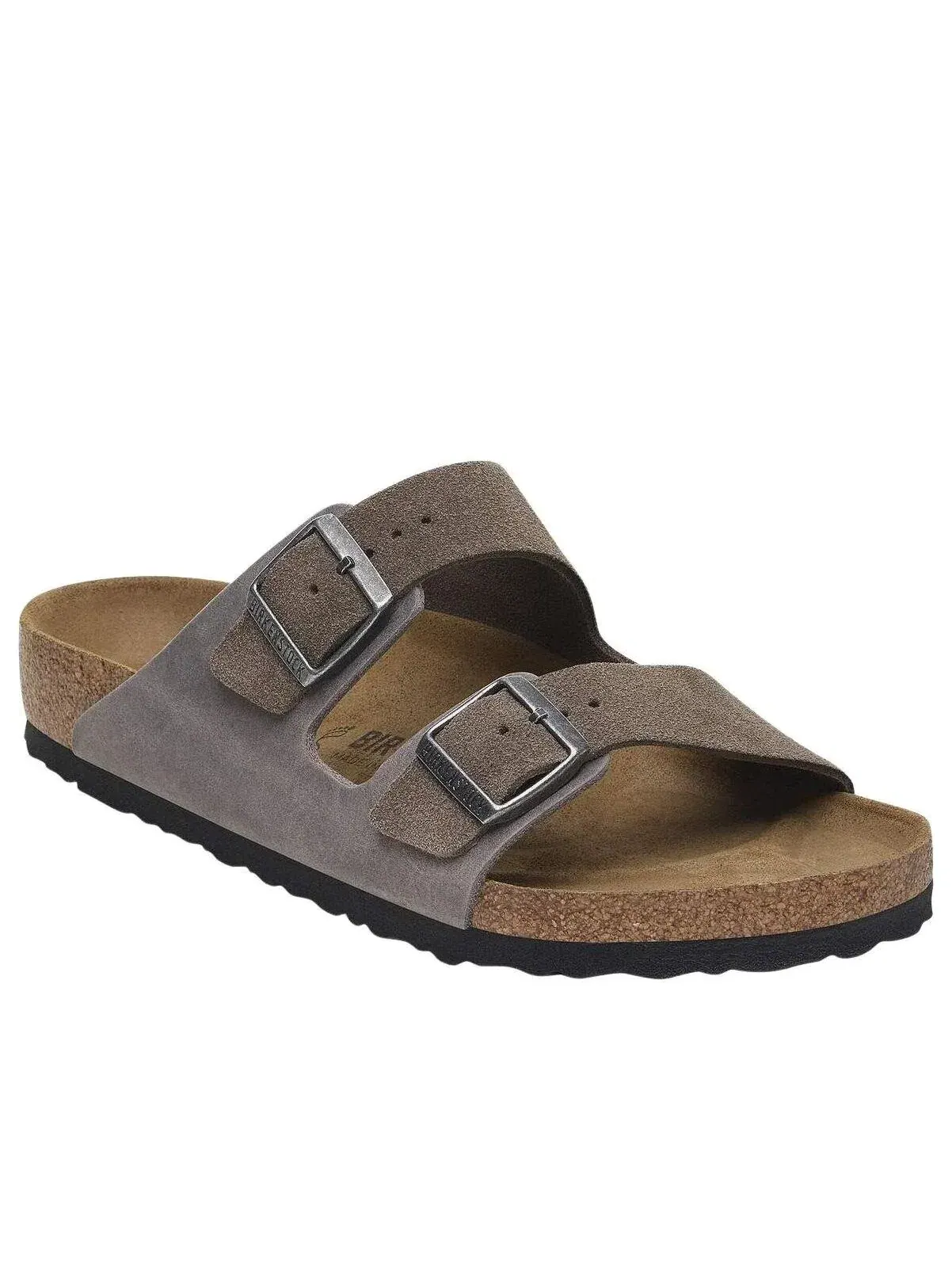 Мужские сандалии с открытым носком Arizona Concrete Gray Birkenstock — изображение 4 из 8, серый