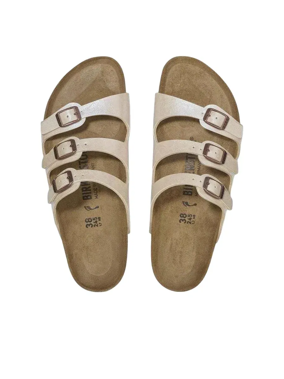 Женские сандалии с открытым носком Graceful Pearl White Birkenstock — изображение 5 из 5, белый