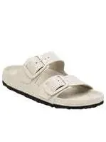 Женские сандалии с открытым носком Birkenstock Arizona Big Buckle New Dressy Oyster — изображение 2 из 8, бежевый