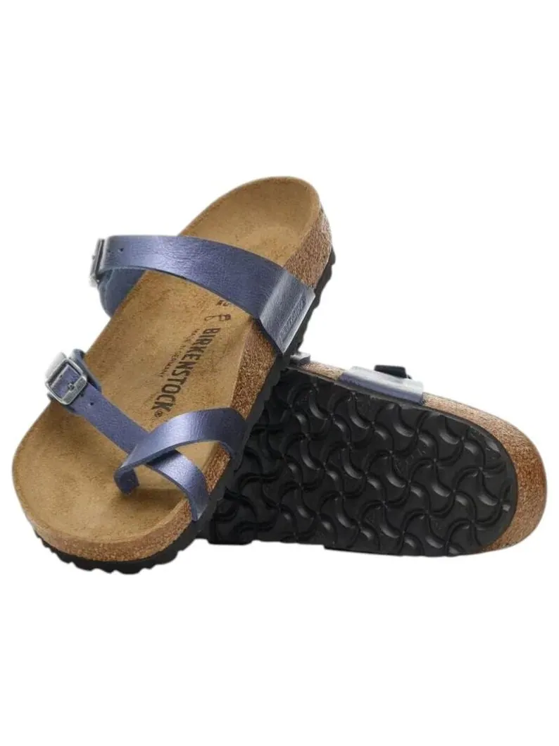 (WMNS) Birkenstock Mayari Birko-Flor 'Graceful Midnight Blue' — изображение 4 из 4, синий