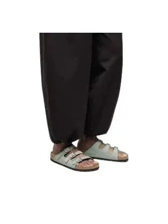 Женские сандалии-слипоны с открытым носком Birkenstock Florida Pure Sage — изображение 7 из 7, зеленый