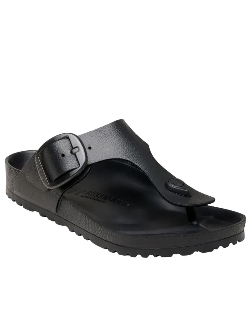 Шлепанцы Birkenstock Gizeh Big Buckle 'Black' 1031370 — изображение 2 из 3, черный