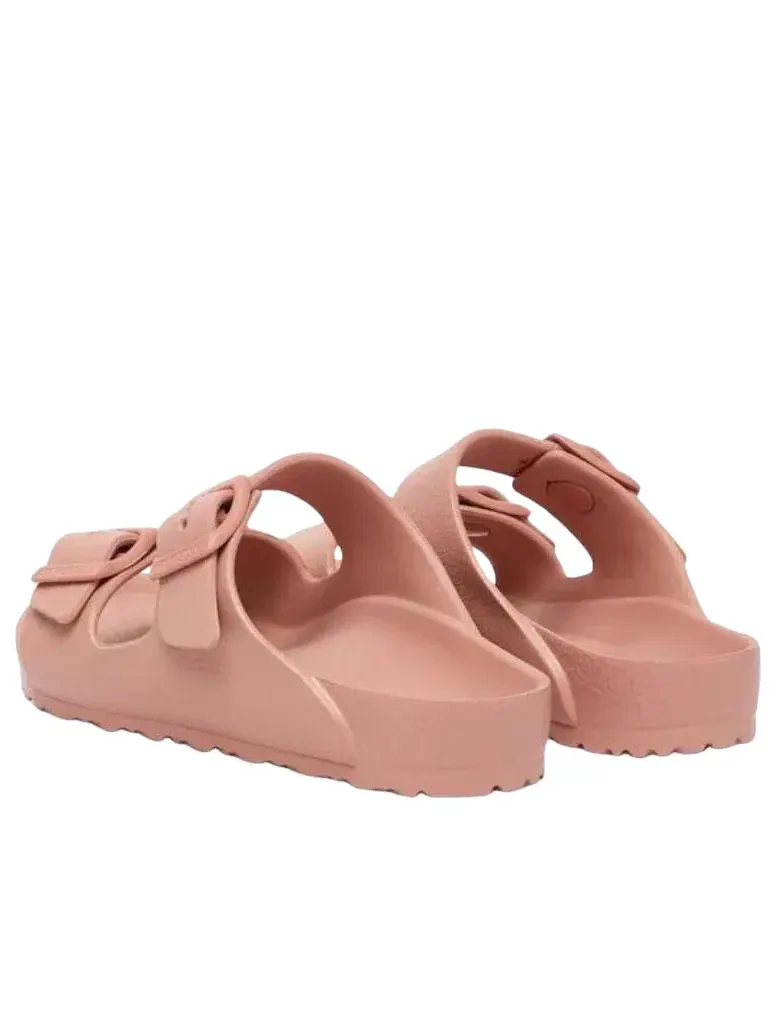 Детские сандалии Birkenstock с пряжкой и ремешком — изображение 4 из 5, розовый