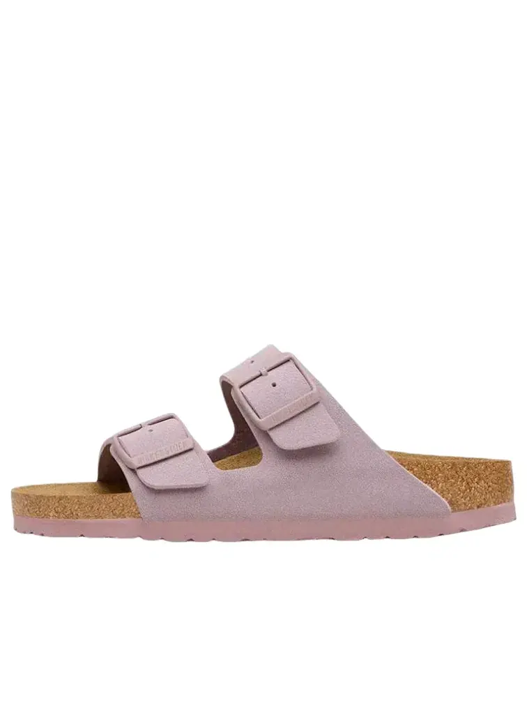 Шлепанцы Birkenstock Arizona Birkibuc 'Faded Purple' 1031479 — изображение 1 из 4, фиолетовый