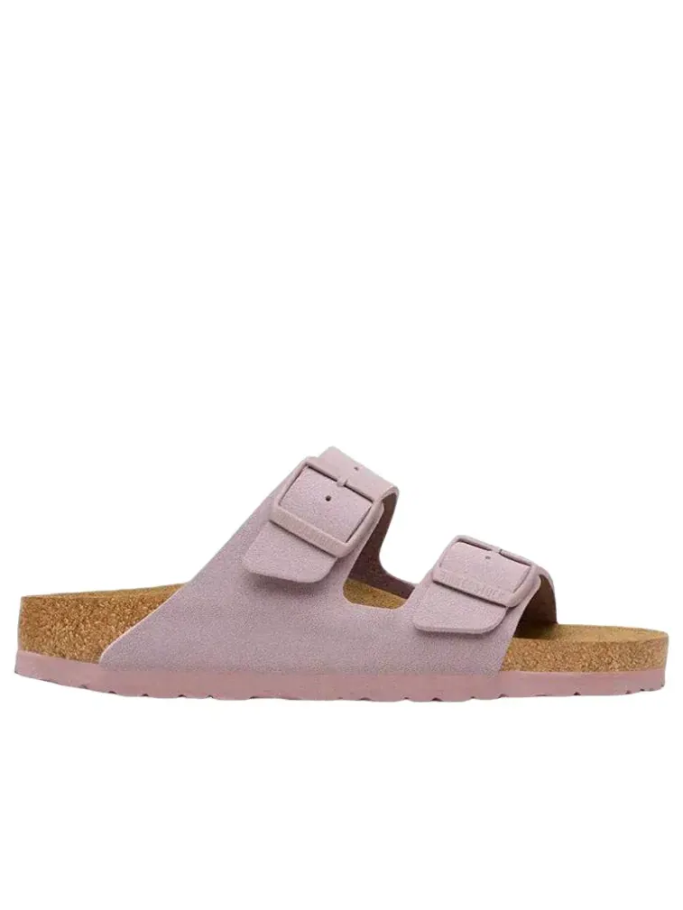 Шлепанцы Birkenstock Arizona Birkibuc 'Faded Purple' 1031479 — изображение 2 из 4, фиолетовый
