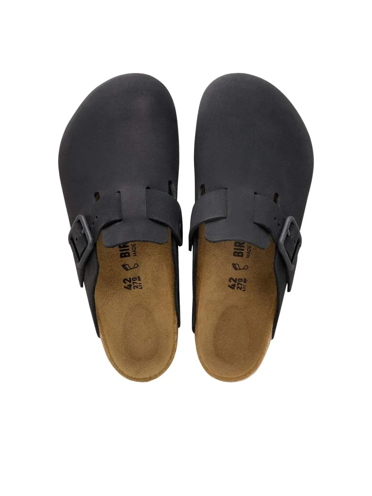 Шлепанцы Birkenstock Boston Wire Buckle 'Black' 1031585 — изображение 3 из 10, черный