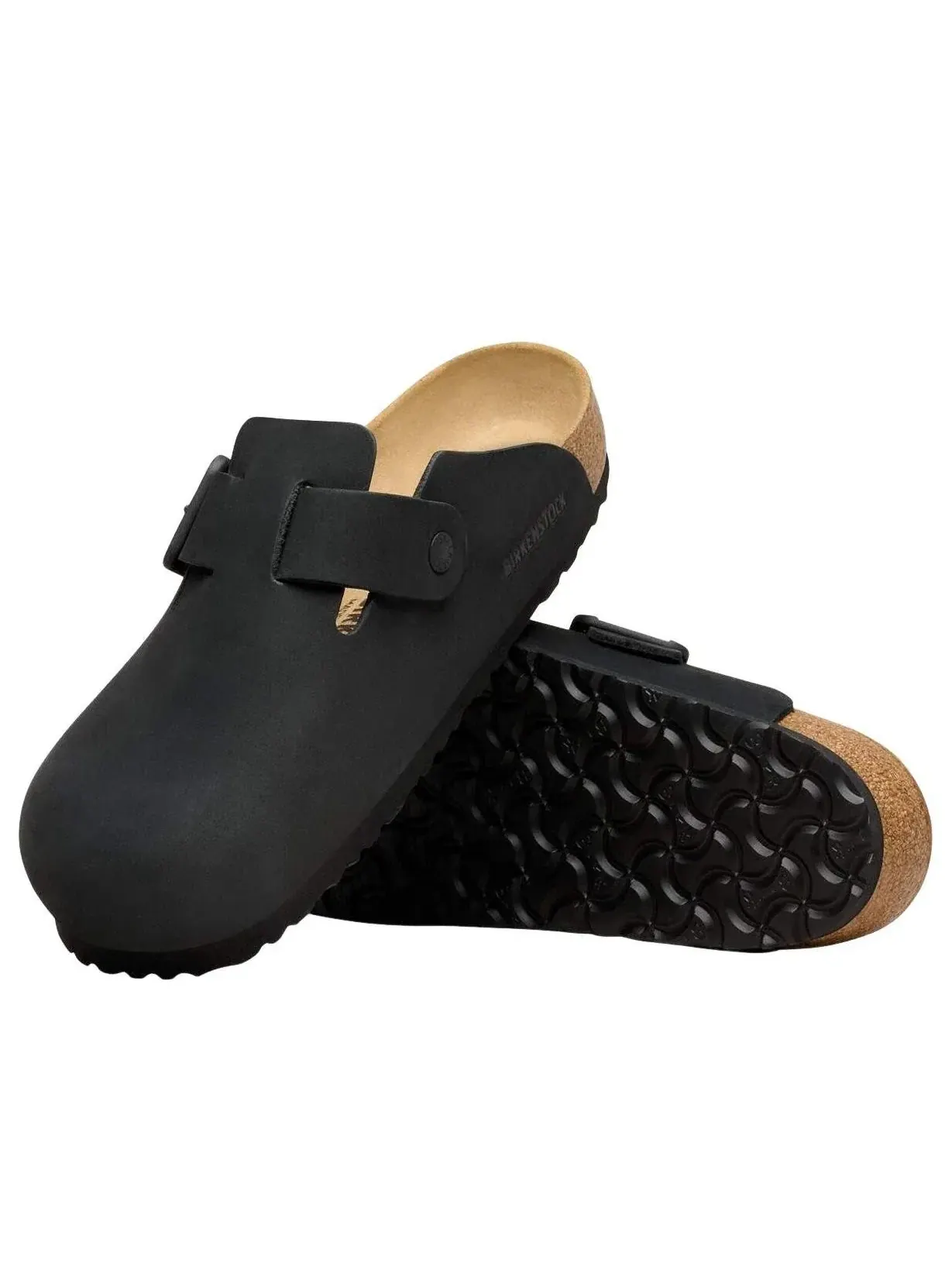 Шлепанцы Birkenstock Boston Wire Buckle 'Black' 1031585 — изображение 5 из 10, черный
