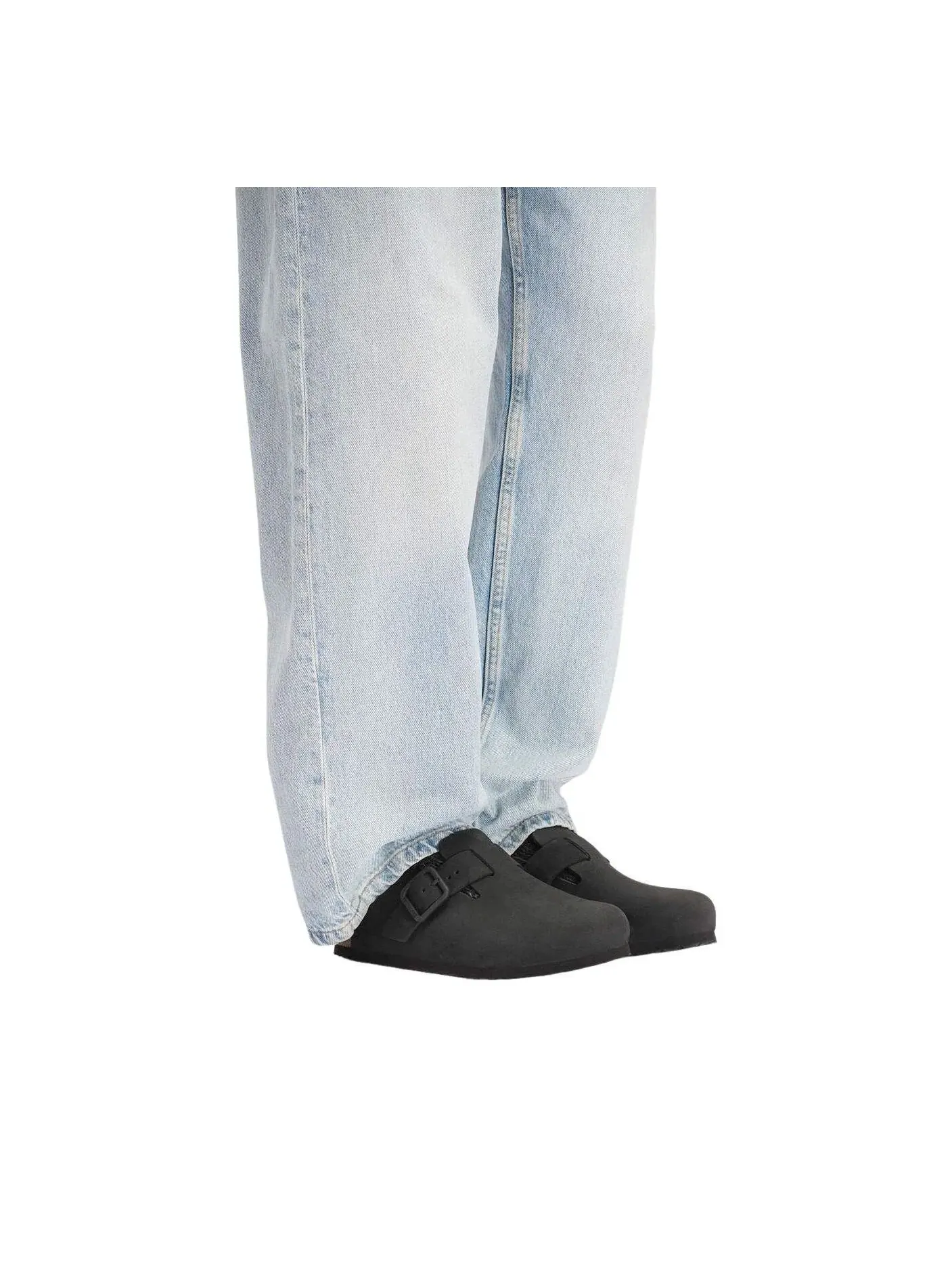 Шлепанцы Birkenstock Boston Wire Buckle 'Black' 1031585 — изображение 10 из 10, черный