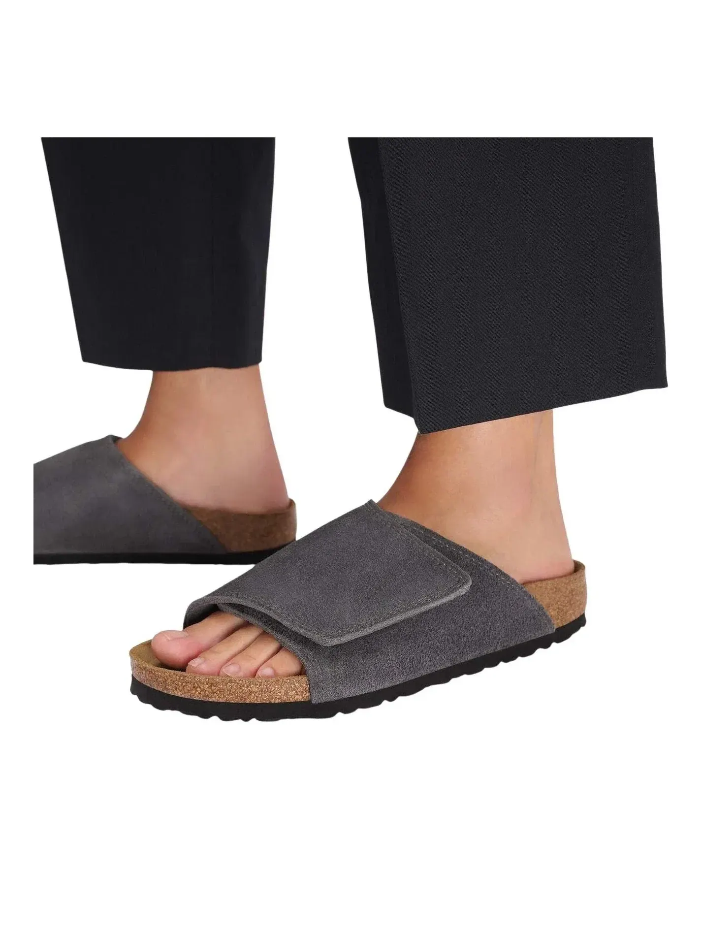 Шлепанцы Birkenstock Solana 'Charcoal' 1031614 — изображение 6 из 7, серый